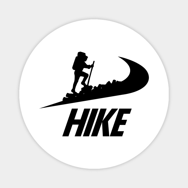 Hike Magnet by TeEmporium